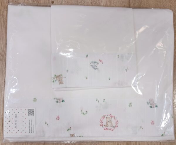 Conjunto Lençóis de Berço " Papagaio de Papel "