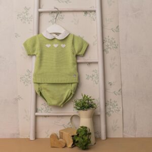 Camisola em Malha "Corações"