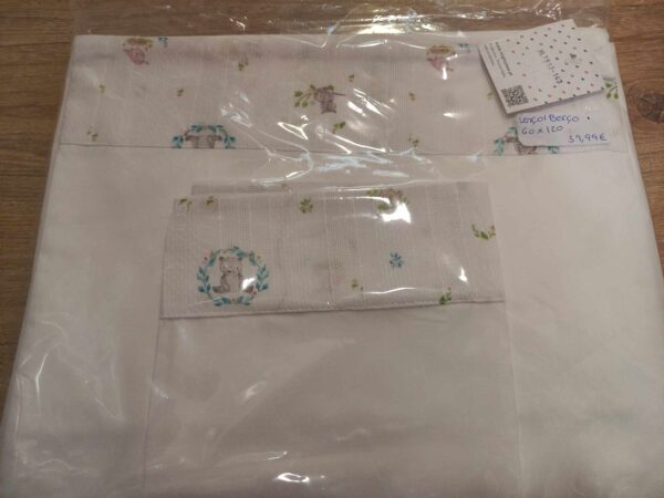 Conjunto Lençóis de Berço " Papagaio de Papel " - Image 2