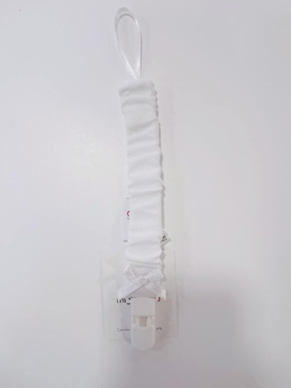Suporte de Chupeta " Nuvem Branco"