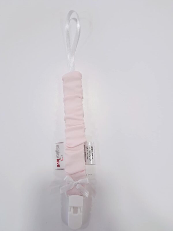 Suporte de Chupeta "Paz Rosa"