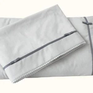 Lençóis de Berço " Romantic "<span> - </span>Cinzento