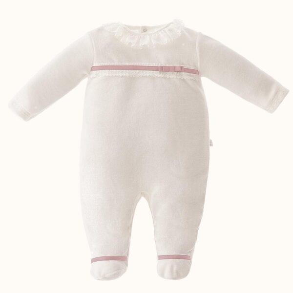 Babygrow Laminado Romantic 1 Bege/RS Velho