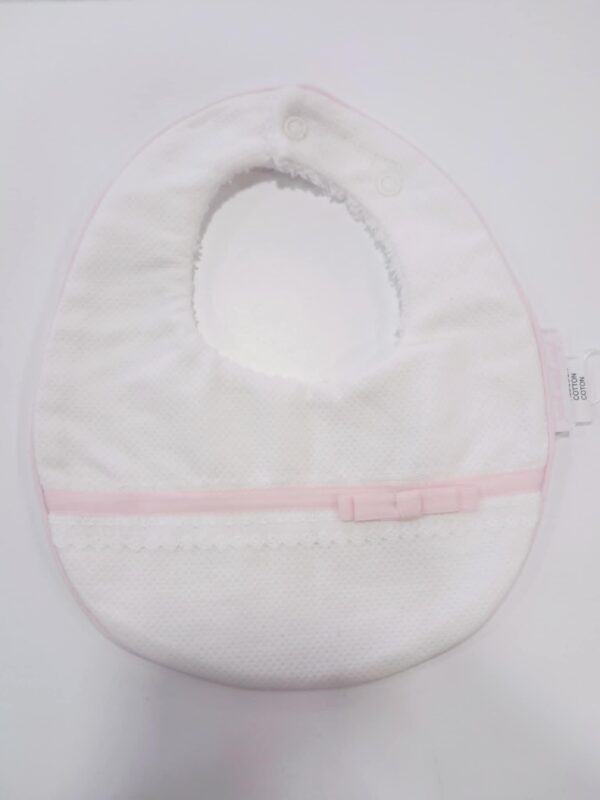 Babete " Romantic 1 Felpo Br/Rosa "