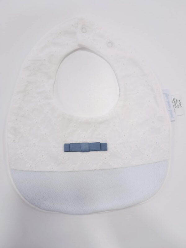 Babete " Romantic 2 Azul "