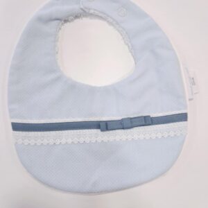 Babete " Romantic 1 Azul "