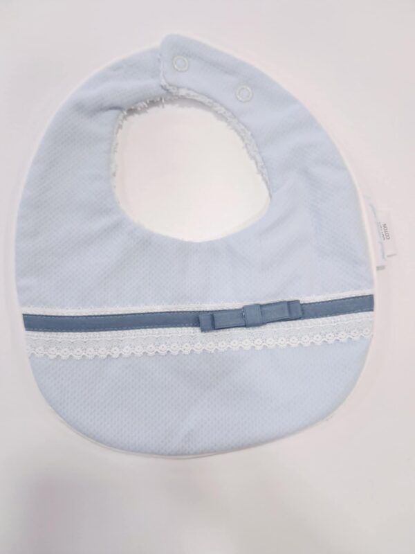 Babete " Romantic 1 Azul "