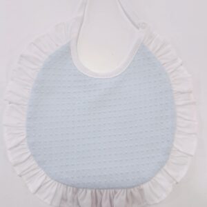 Babete " Favos Azul "