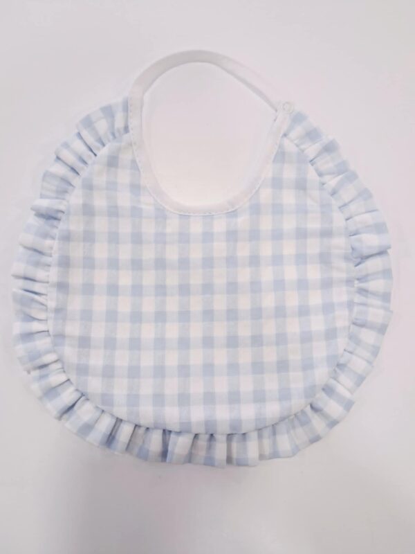 Babete " Gratidão Azul "