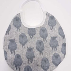 Babete " Sheep Azul Marinho "