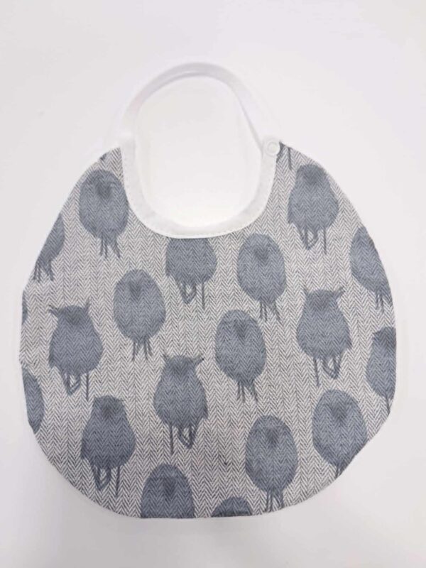 Babete " Sheep Azul Marinho "