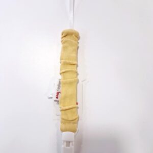 Suporte de Chupeta Amarelo Torrado