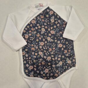 Body Trespasse " Flowers Azul Marinho"