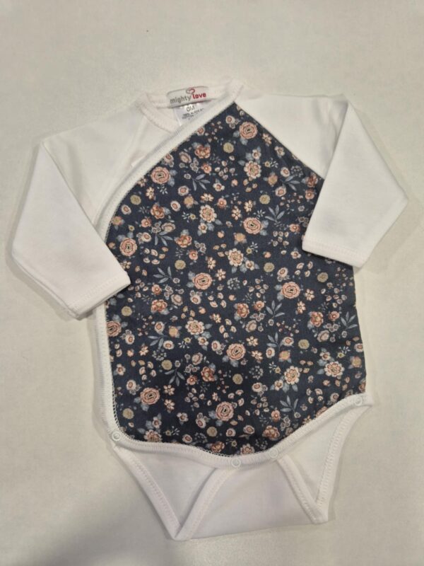 Body Trespasse " Flowers Azul Marinho"
