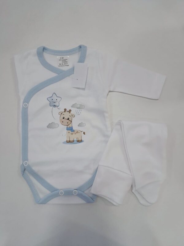 Conjunto Body e Collant Interior " Girafa"