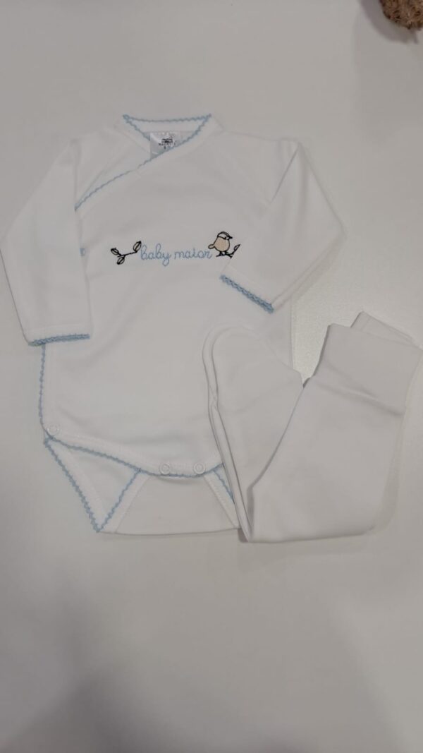 Conjunto Body e Collant " Pássaro "