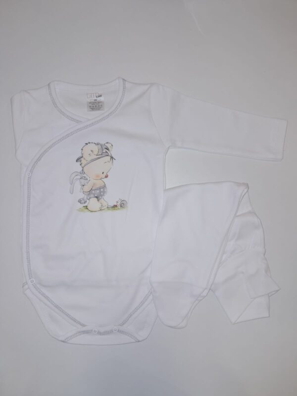 Conjunto Body com Collant Interior “Coelho as Cavalitas”