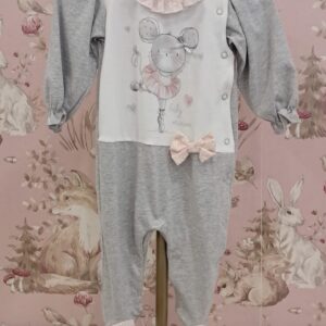 Babygrow Algodão " Ratinha Bailarina "