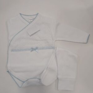 Conjunto Body com Collant Interior “Bordado Inglês”