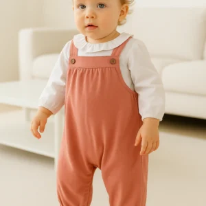 Jardineira com Body " Íris "